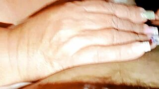 bbw milf's ass to mouth anal ends with squirting cock suck