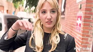 Torbe catches hot Argentinian Agustina on street and fucks her bent over doggystyle bedroom