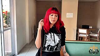 Zne casting ep01 nana bataminha blows qrozne rides pussy in interracial goth 1on1