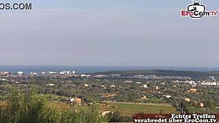 imagine picking up this skinny german teen tourist at the airport for outdoor fuck