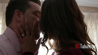 poolside milf slut cheats hard, cums on big tits while cuck hubby watches helplessly