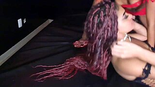 Brazilian big ass teens bareback anal fucked hard at party orgy