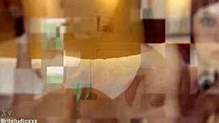 Blue-eyed 18yo blonde college girl in lingerie pantyhose gets creampied hard by teacher after party foreplay