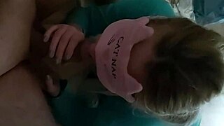 shy roommate sucks dick dry for every cum drop