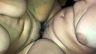 dirty amateur threesome licks clits and fucks hard