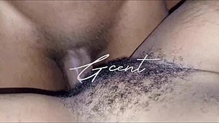 Close Up Passionate Hairy Pussy Missionary With Juicy Dripping Orgasms!