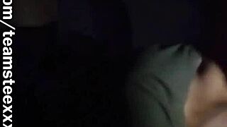 Snuck Upstairs for BBC Quicky Blowjob