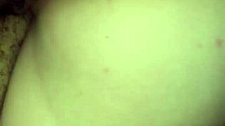 i grab her huge ass cheeks spread wide slamming monster cock deep for creampie finish