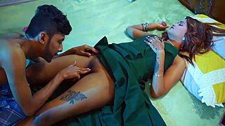 horny indian wife gets rough fucked by young servant till she squirts