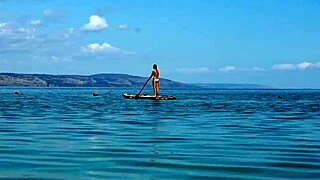 Damn, kayak outdoor fuck number three explodes with raw action!