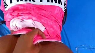 stepsister and stepmom share hotel room creampie with my monster black cock doggystyle