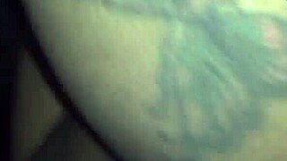 BBC Pounds Ebony Girlfriend's Creamy Pussy Doggystyle