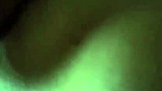 couple masturbates together until cum covers her tits