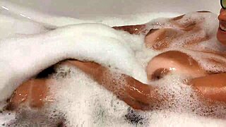 i can't resist my hot tanned stepsister's curves in the bathroom after vacation