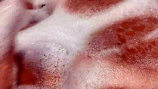 i can't resist my hot tanned stepsister's curves in the bathroom after vacation