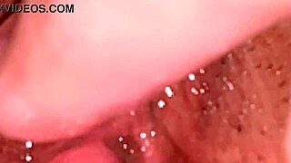 Amateur Milf's Shaved Pussy Close-Up 132 Days Post-Virginity Loss