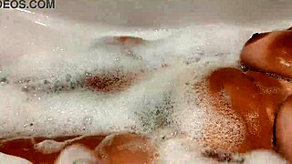 i can't resist my hot tanned stepsister's curves in the bathroom after vacation