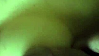 couple masturbates together until cum covers her tits