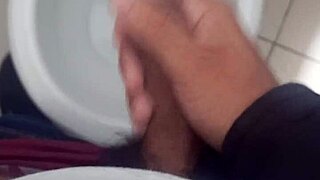 brazilian amateur strokes big cock solo in bathroom day six challenge