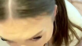 Sucking best friend's cock hard before uni exams starts now!