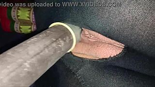 Wet Pink Pussy Streetwhore Takes Triple Anal Creampie Frenzy