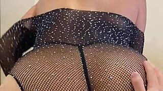 movie night turns into sneaky fun with my hot stepsister