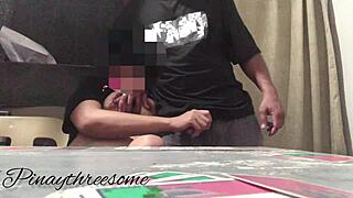 dorm couple's hidden sex tape reveals juicy creampie and wet passion