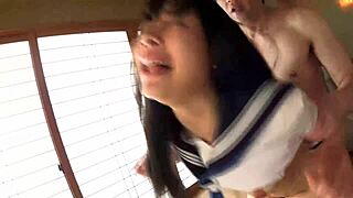 japan's cutest schoolgirl is my creampie love doll yura