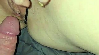 wife fists shaved pussy squirts massively on huge cock during rough fuck