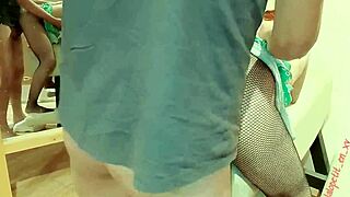 dude, she can't work the erotic furniture but nails DOGGYSTYLE like a pro in the dorm!