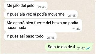 Girlfriend confesses past gangbangs while I watch her squirm part 3!