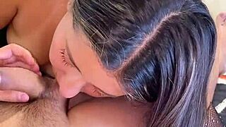 movie night turns into sneaky fun with my hot stepsister