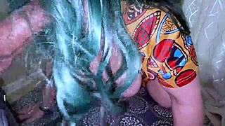 you watching busty milf stepmom's huge ass bounce on windowsill while stepson pounds her wet pussy from behind?