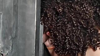 took my wife's sister to glory hole and she jumped on that huge cock 😈🍆💦