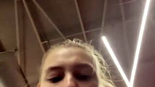 hard gym fuck has her cumming 😩🍑💦