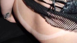 took my wife's sister to glory hole and she jumped on that huge cock 😈🍆💦