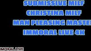 porno dan gets christina shine squirting first time big tits cowgirl rimjob cum