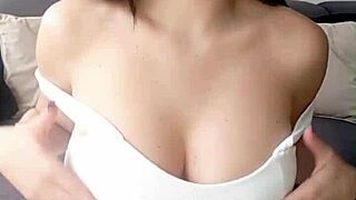 brunette's huge tits and wet pussy get toyed fingered moaned over in steamy solo compilation