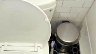 i saw her thongs in the bathroom and jerked off hard then fucked her later