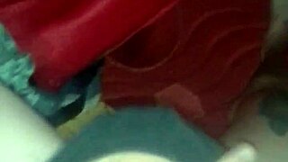 what if a skinny brunette locks the door and rubs her pussy through shorts till she explodes?