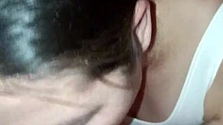 Caring Korean Milf Handjob Blowjob Cum in Mouth Close-Up Bed!