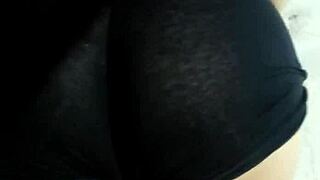 wanna see doña mary teasing in those tiny gym shorts latina style?