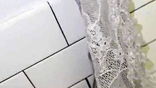 i saw her thongs in the bathroom and jerked off hard then fucked her later