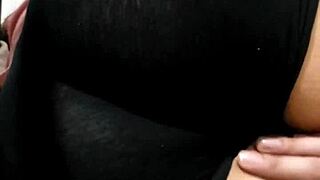 wanna see doña mary teasing in those tiny gym shorts latina style?