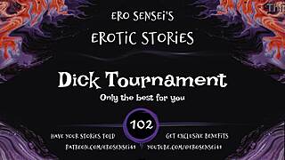 wanna join this dick contest ladies? hear these cocks battle for your wet pussy eses102
