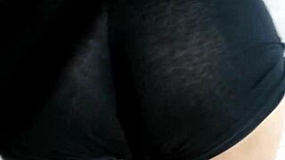 wanna see doña mary teasing in those tiny gym shorts latina style?