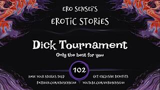 wanna join this dick contest ladies? hear these cocks battle for your wet pussy eses102