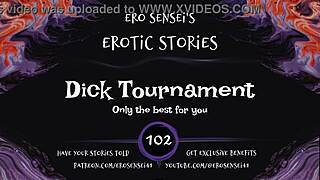 wanna join this dick contest ladies? hear these cocks battle for your wet pussy eses102