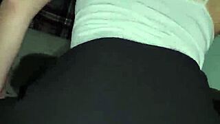 went to grab my stuff from ex's place ended up balls deep doggystyle in her gaping ass