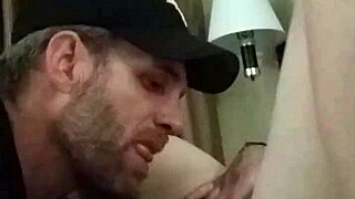 skinny brunette moans as guy eats her pussy before homemade cumshot blast